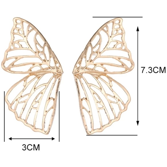 Host Pick Butterfly Shaped Earrings B1 - Picture 3 of 3